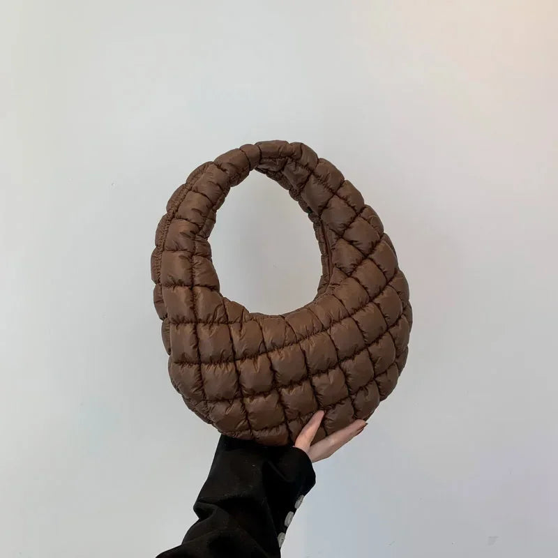 Quilted Embroidered Women's Bag
