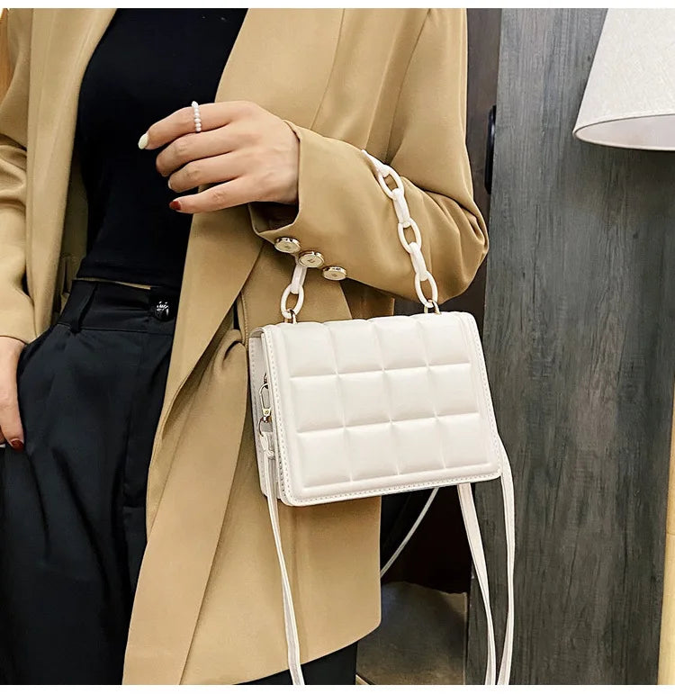 Honeycherry Flap Crossbody Mini Handbag