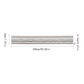 2.3m/Roll 3D Self-Adhesive Vinyl Wall Trim