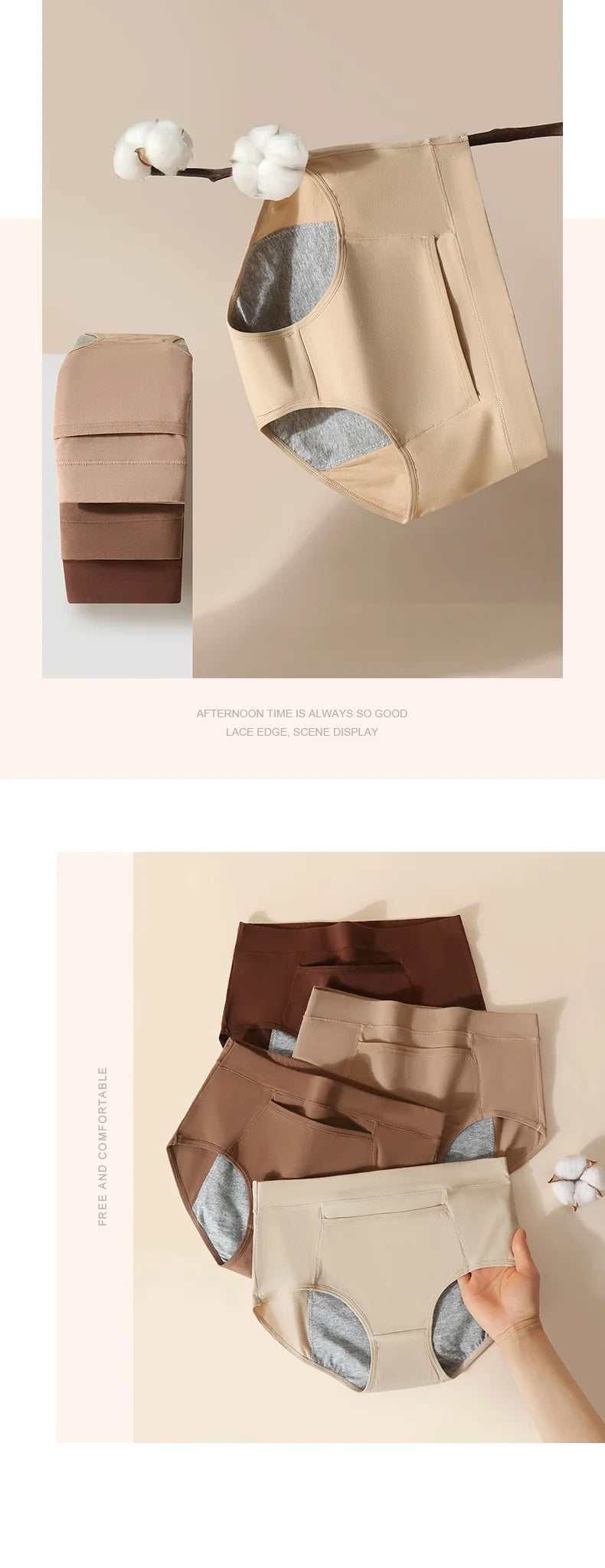 Menstrual Panties "4pcs/Set"
