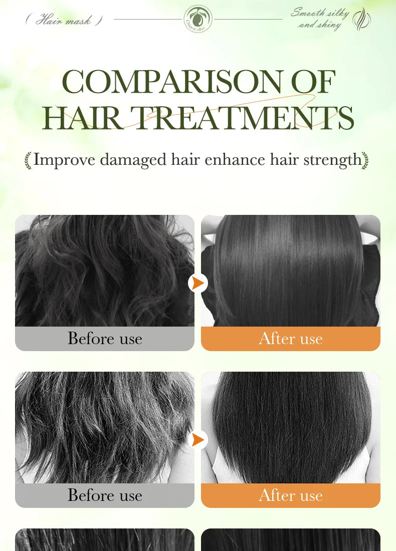 Olive Oil Collagen Hair Mask "1/2Bags"