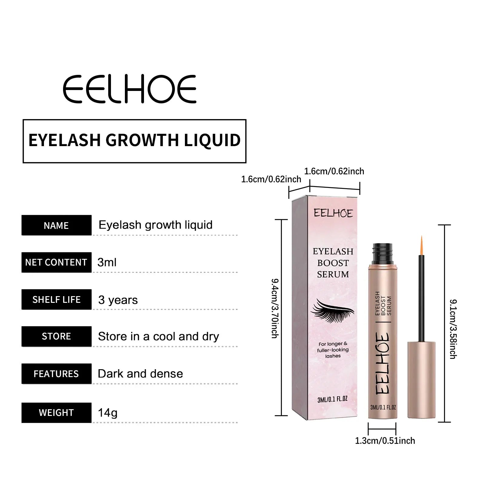 Eyelash Enhancer Serum "3ml"