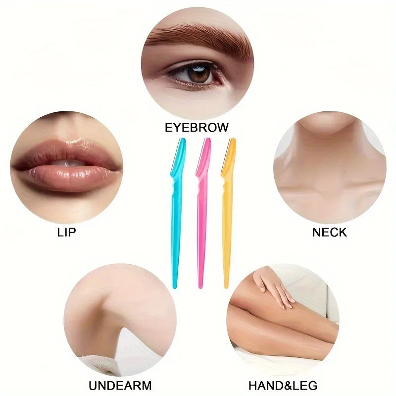 Eyebrow Razor Kit - "3/5/6/12/24Pcs"