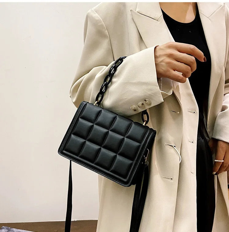 Honeycherry Flap Crossbody Mini Handbag