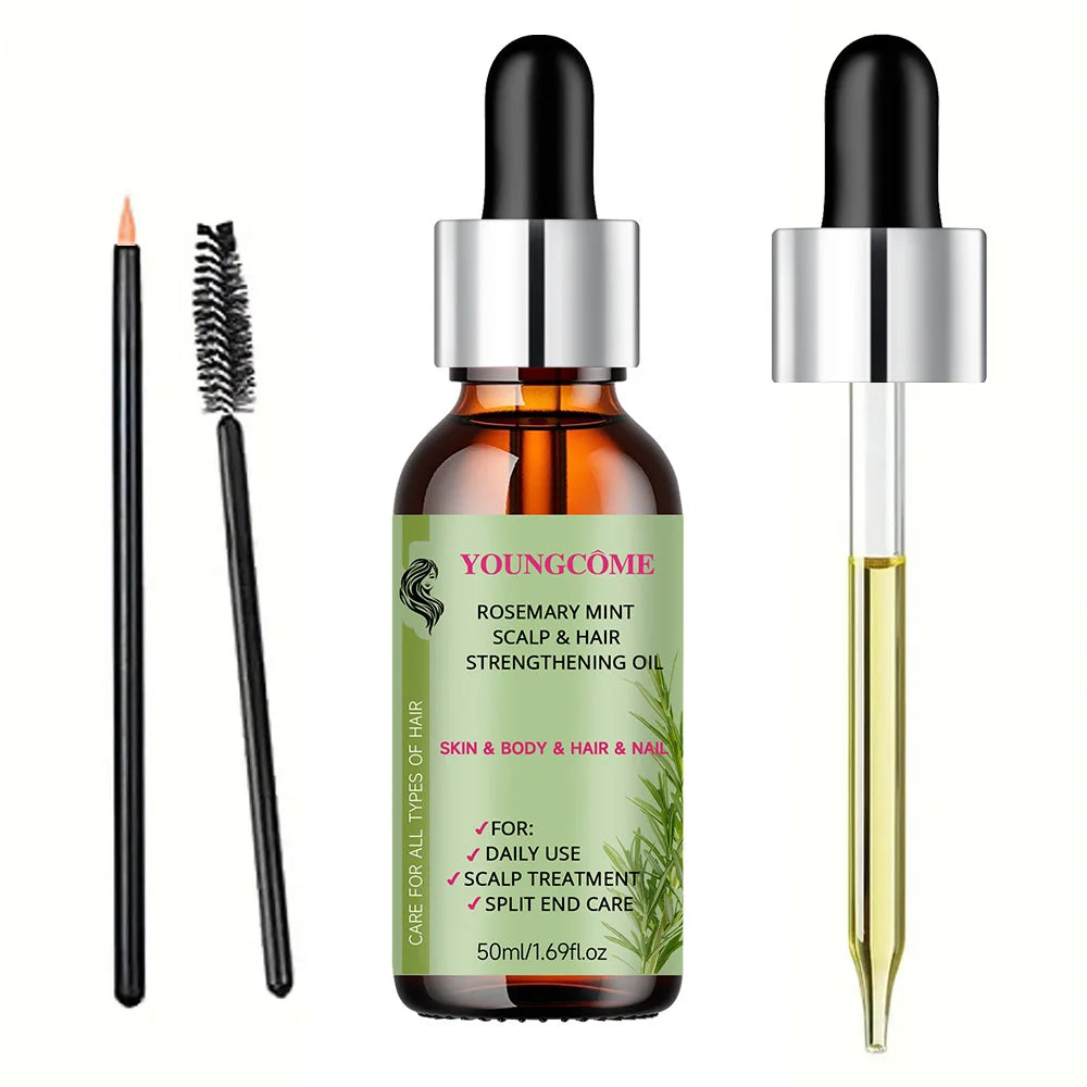 Rosemary Mint Scalp Hair Strengthening Oil