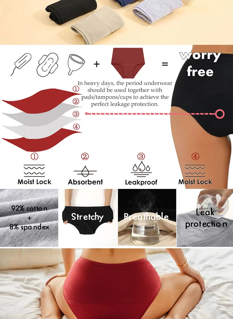 Menstrual Panties "1Pcs"