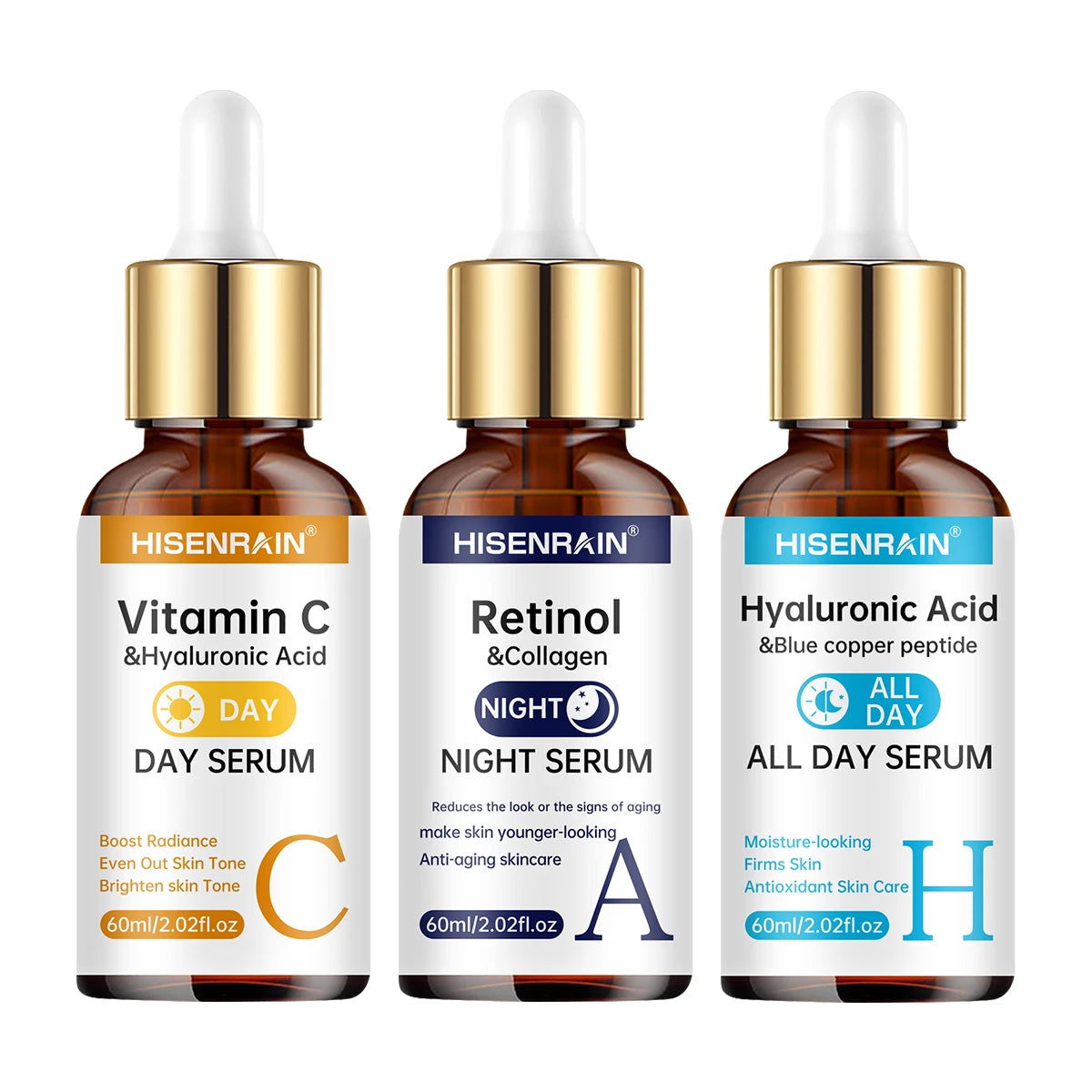 Anti-Aging Brightening & Hydration Combo Facial Serum