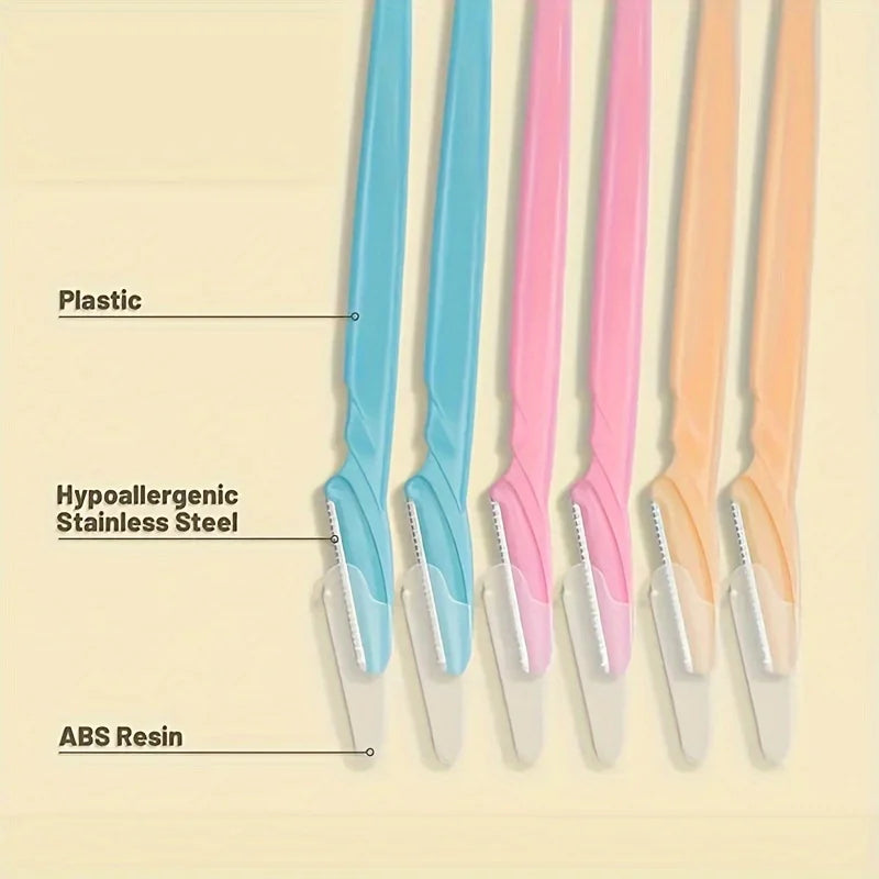 Eyebrow Razor Kit - "3/5/6/12/24Pcs"