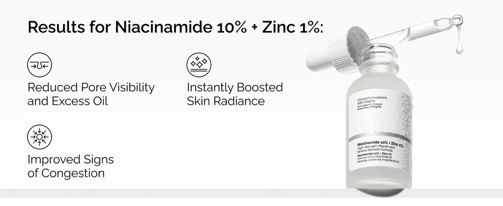 The Ordinary Facial Serum "10% Niacinamide+1% Zinc 30ml"