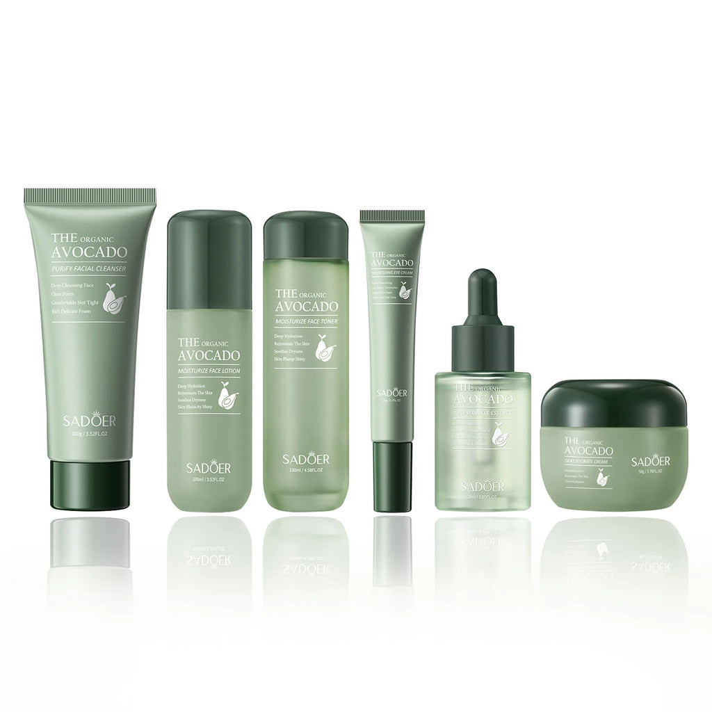 Avocado 6-In-1 Skin Care Set