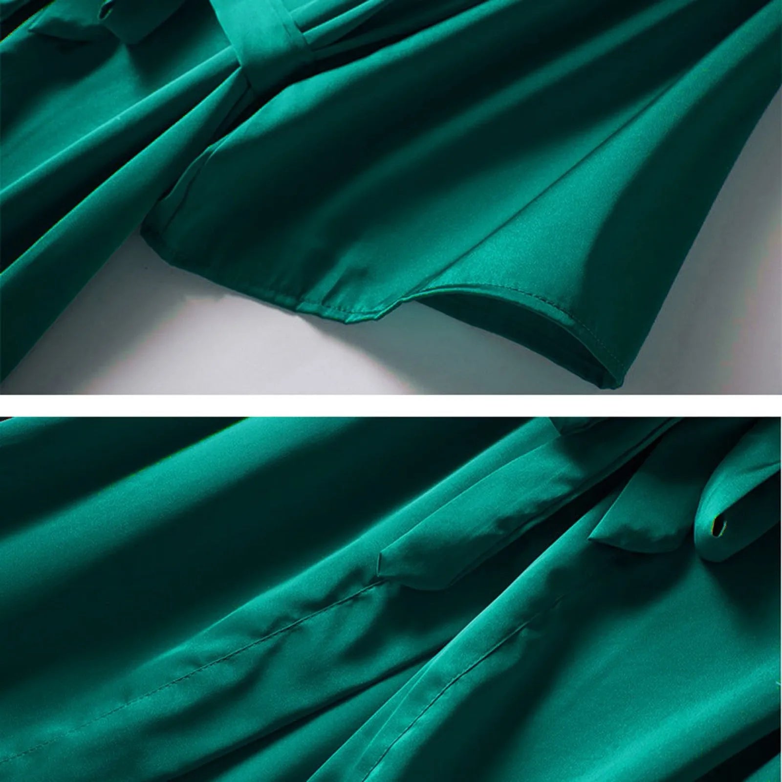 Women Satin Robe Set