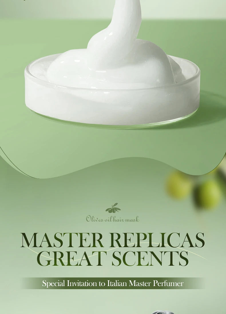 Olive Oil Collagen Hair Mask "1/2Bags"