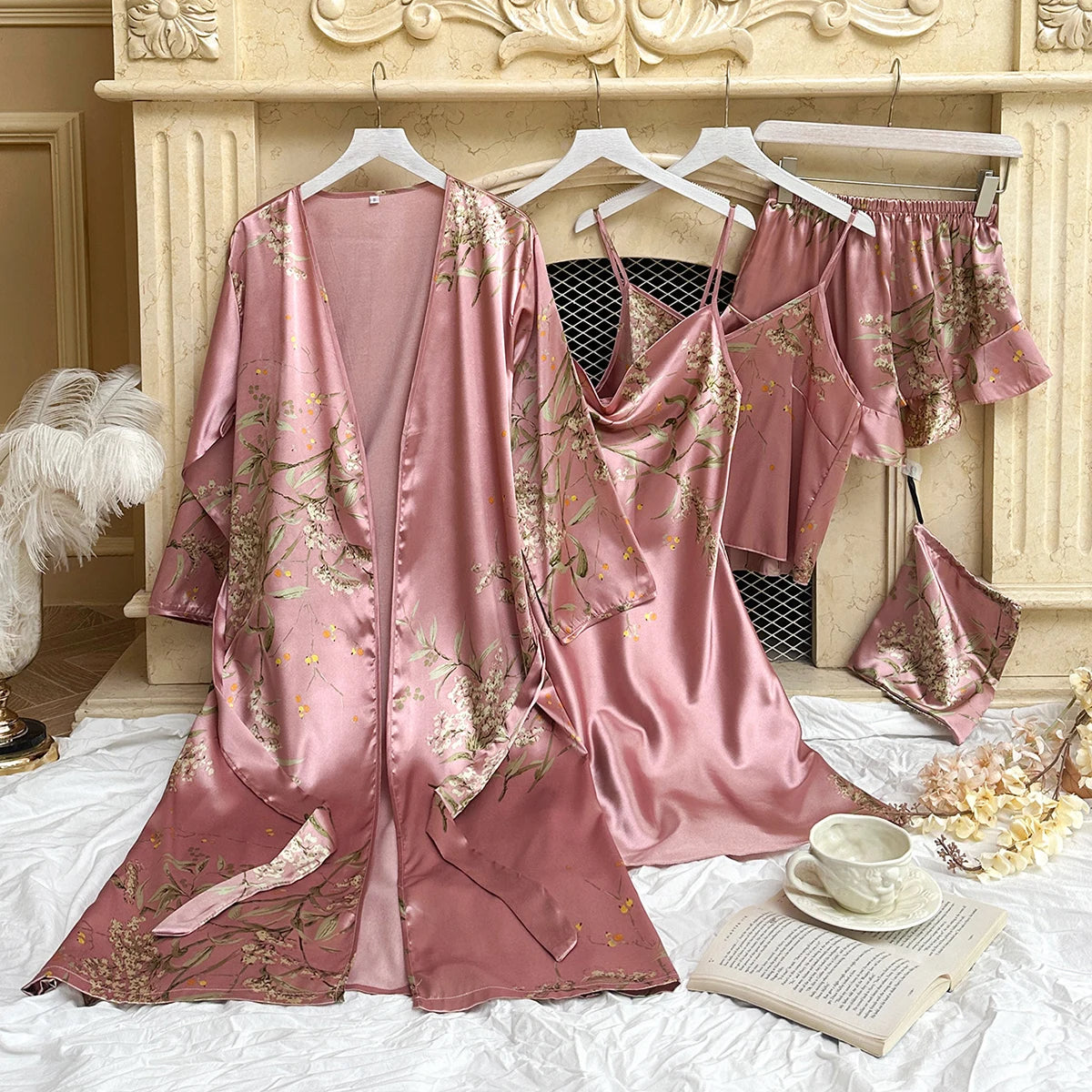 Women Robe Set "4PC"