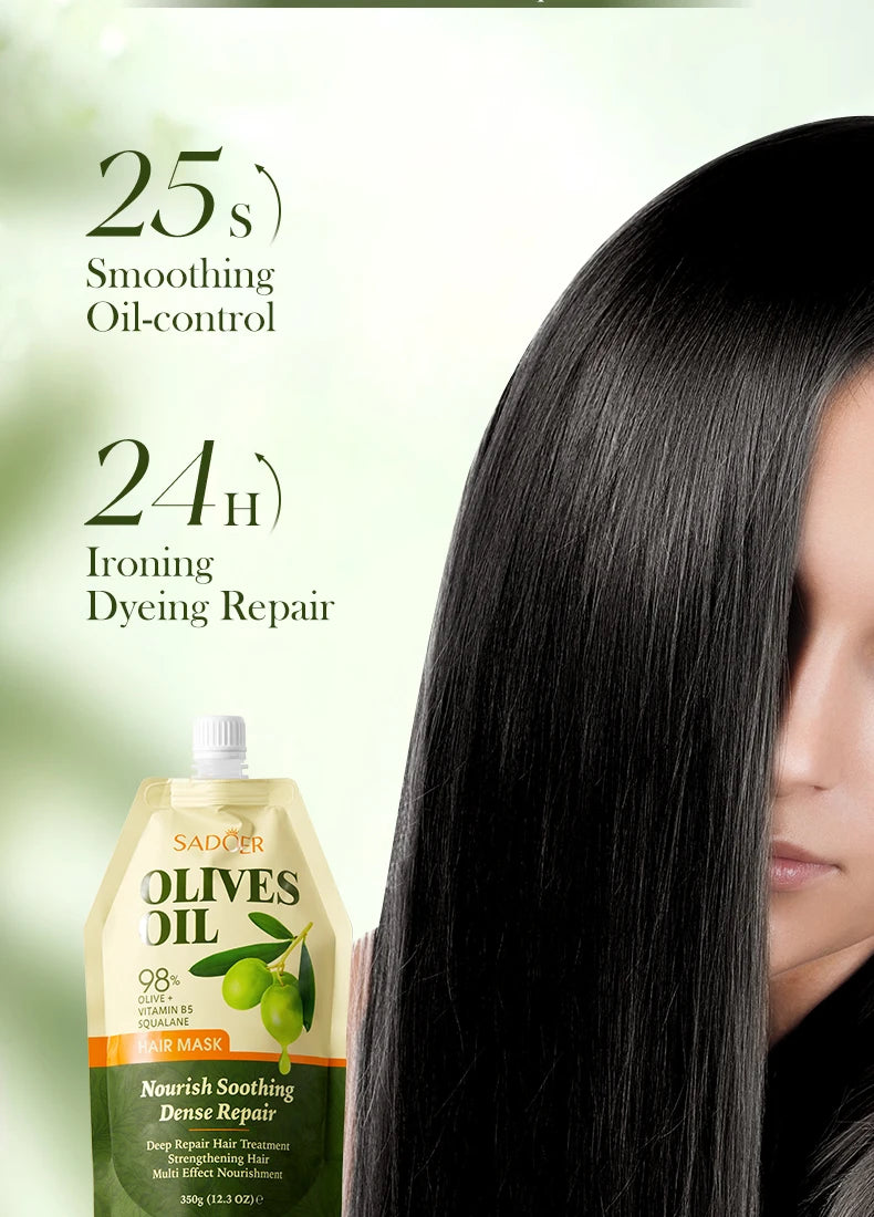 Olive Oil Collagen Hair Mask "1/2Bags"