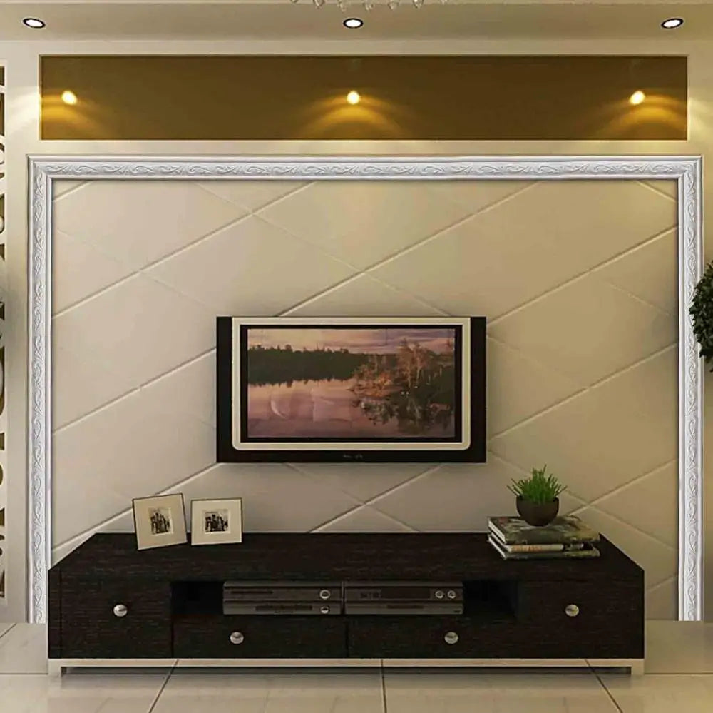 2.3m/Roll 3D Self-Adhesive Vinyl Wall Trim