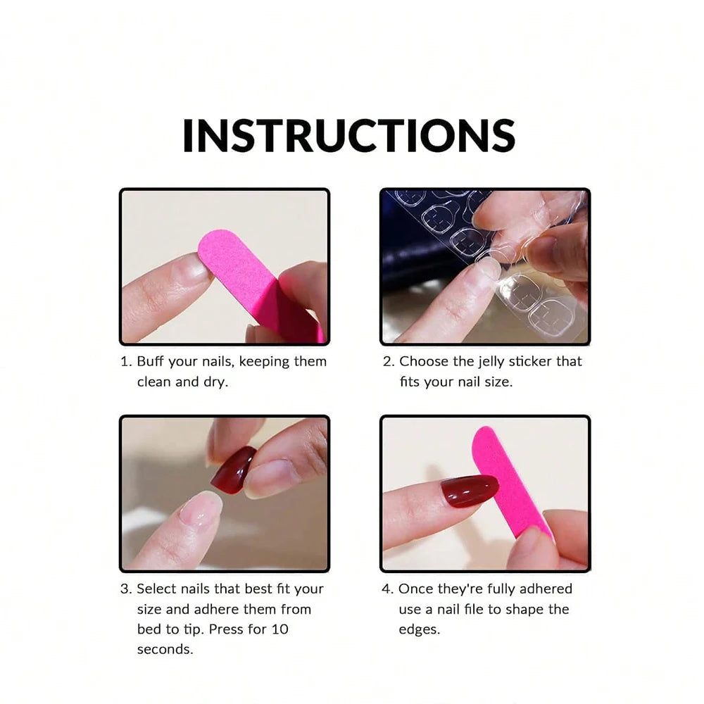 Press On Nails "24PCS"