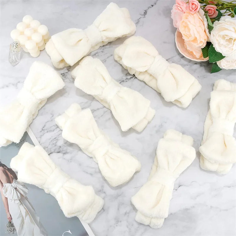Skincare Headband & Wristband Set 3pcs