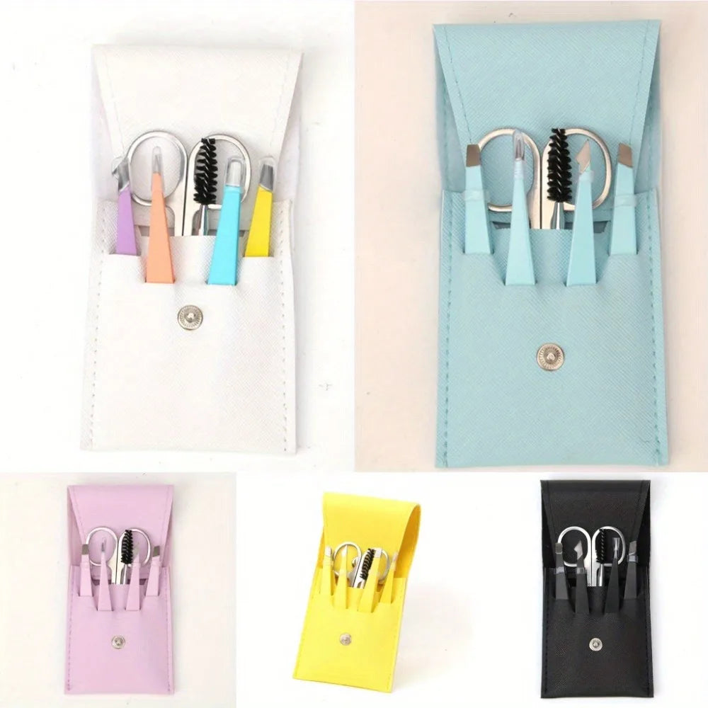 Stainless Steel Eyebrow Shaping Kit