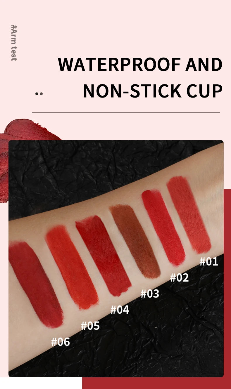 Waterproof Velvet Matte Lip Gloss