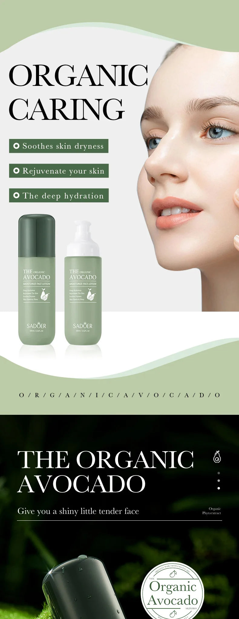 Avocado 6-In-1 Skin Care Set
