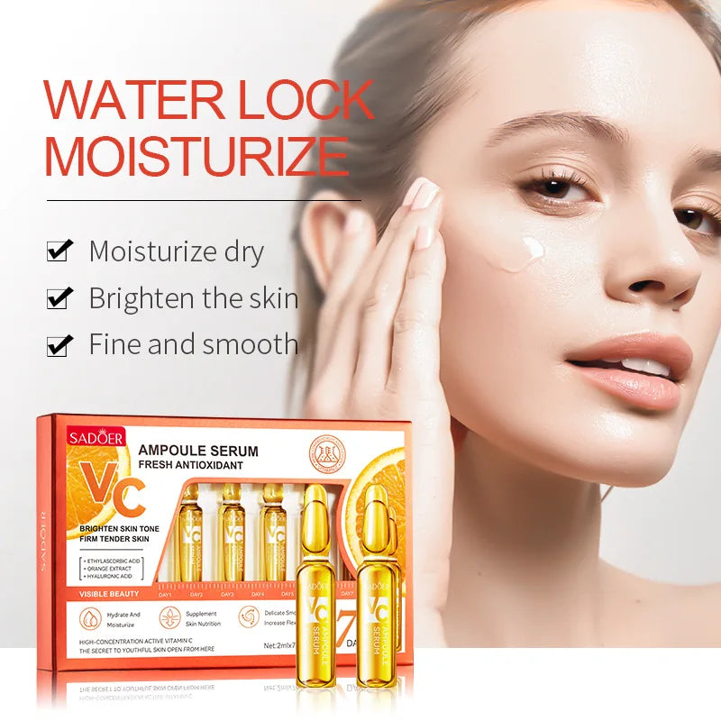 Vitamin C 24K Gold Hyaluronic Acid Serum "7pcs/Kit"