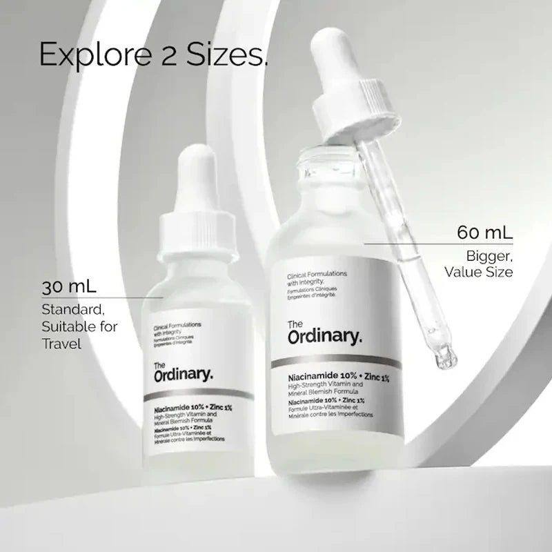 The Ordinary Facial Serum "Niacinamide 10% + Zinc 1% 30ml"