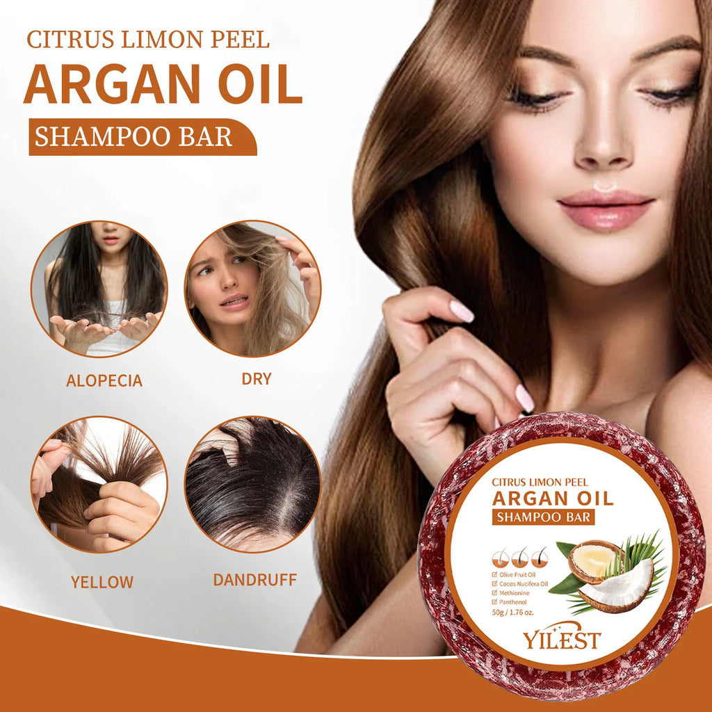 Argan Oil Shampoo Soap Bar
