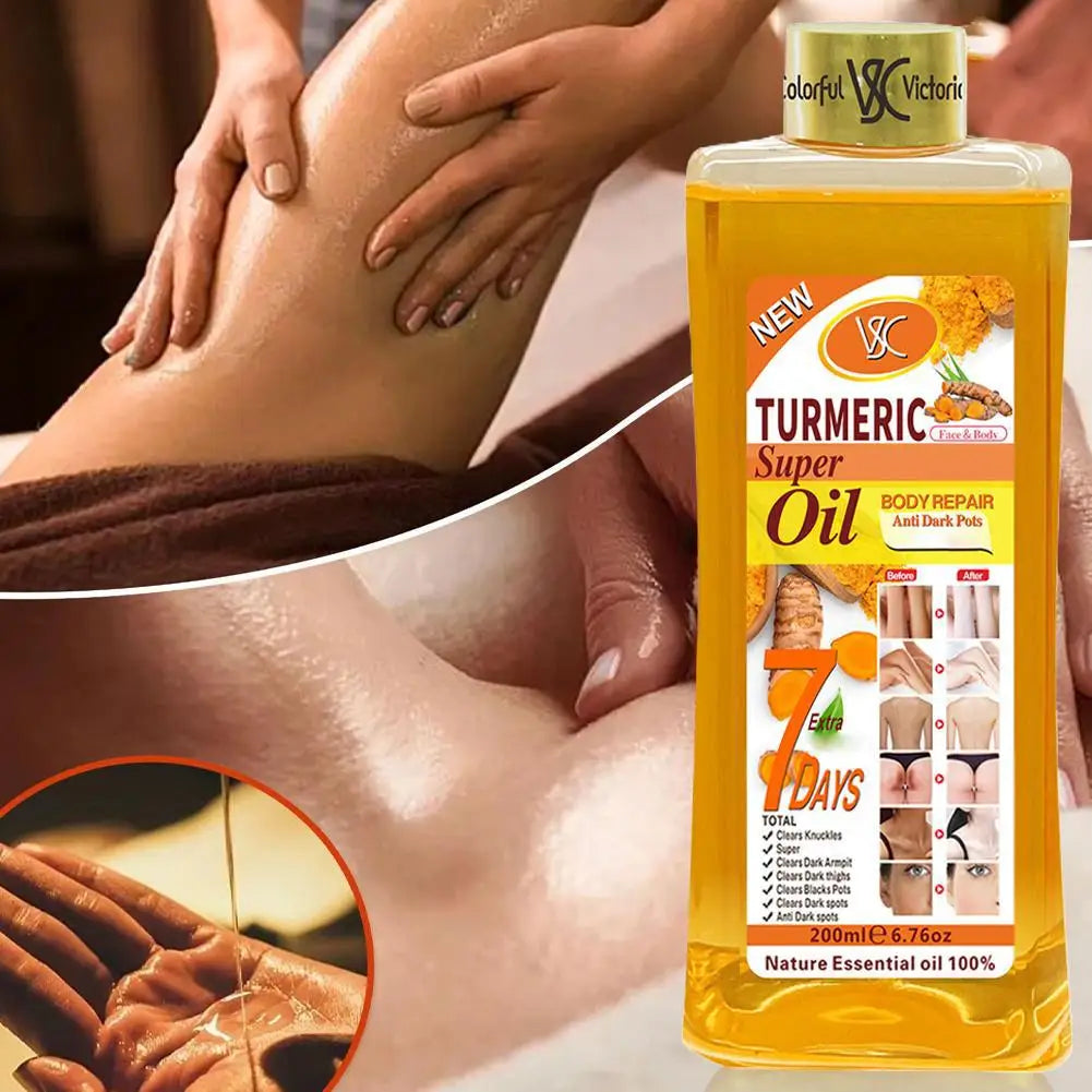 Turmeric Essential Body Oil/Rose/Vitamin C