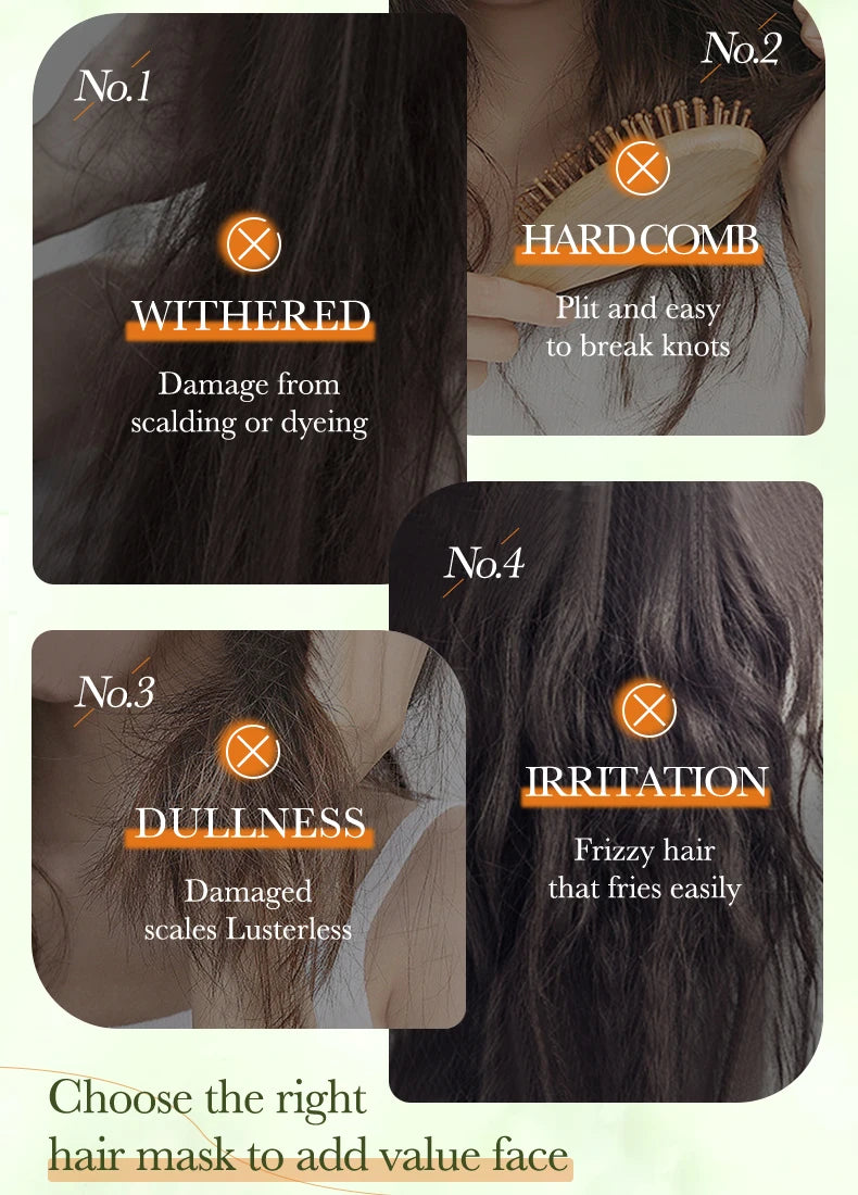 Olive Oil Collagen Hair Mask "1/2Bags"
