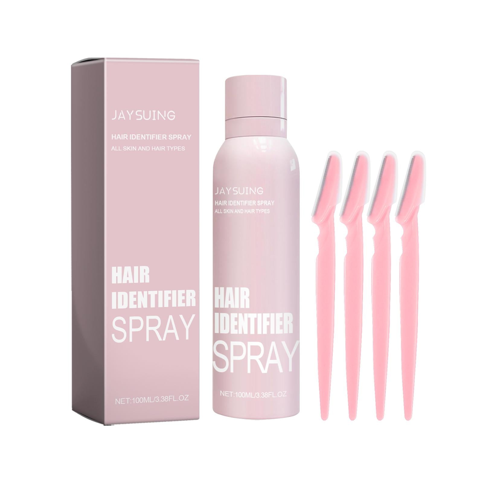 Gentle Facial Hair Removal Spray Softens Hair and Cleanses the Face